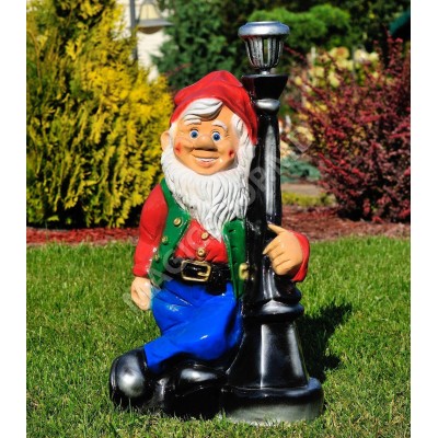 Садово-парковая фигура Cera Гном у фонаря